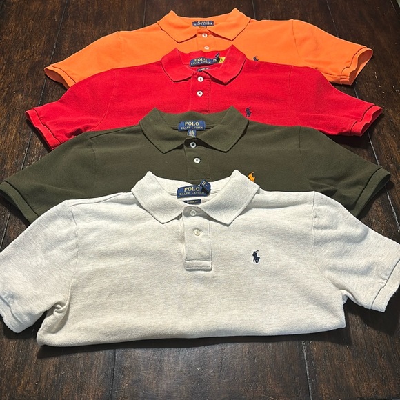 POLO by Ralph Lauren Cotton Pique Boy’s Polo - Size Large (14-16) - Lot of 4!!!! - Picture 12 of 15